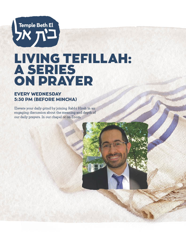 Living Tefillah: A Series on Prayer