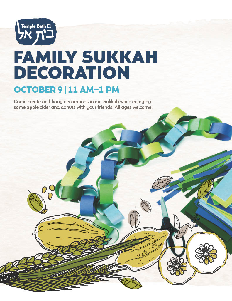 Family Sukkah Decorations