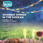 Shabbat Dinner in the Sukkah