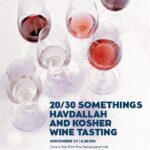 20/30 Somethings Havdallah and Kosher Wine Tasting