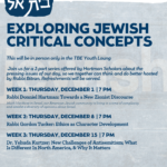 Exploring Jewish Critical Concepts : Dr. Yehuda Kurtzer: New Challenges of Antisemitism; What Is Different In North America, & Why It Matters