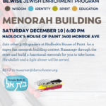 Menorah Building Contest