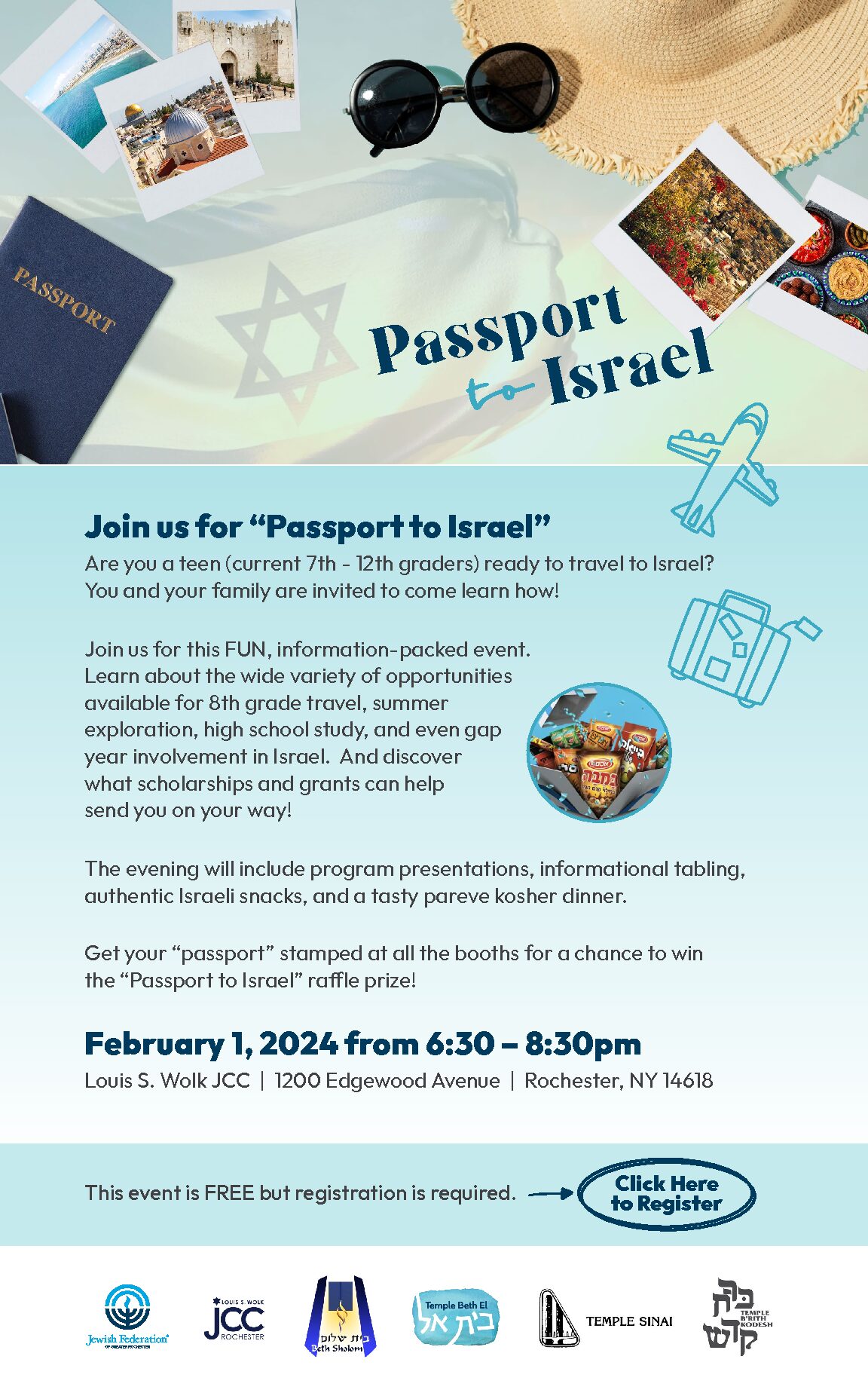 Teen Passport to Israel