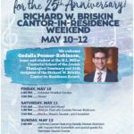 Richard W. Briskin Cantor in Residence Weekend