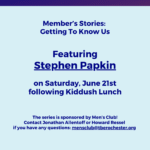 Member Stories: Getting to Know Us