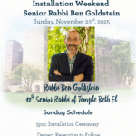 Rabbi Ben Goldstein Installation Weekend-Sunday